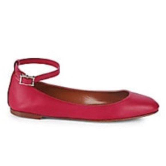 NWT VALENTINO GARAVANI Classic Leather Flats - Picture 2 of 10